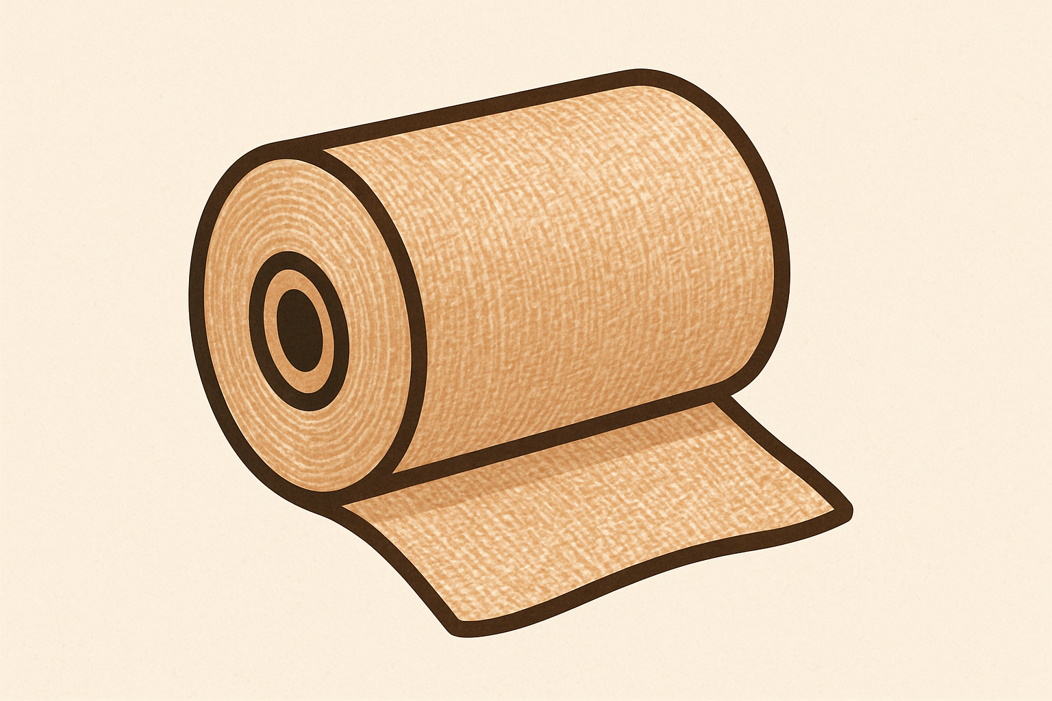 Icon/Image: 🧵 fabric roll / cloth texture
